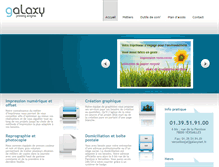 Tablet Screenshot of galaxynet.fr